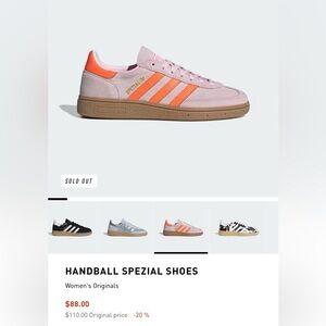 Women’s Adidas Handball Spezial NWT